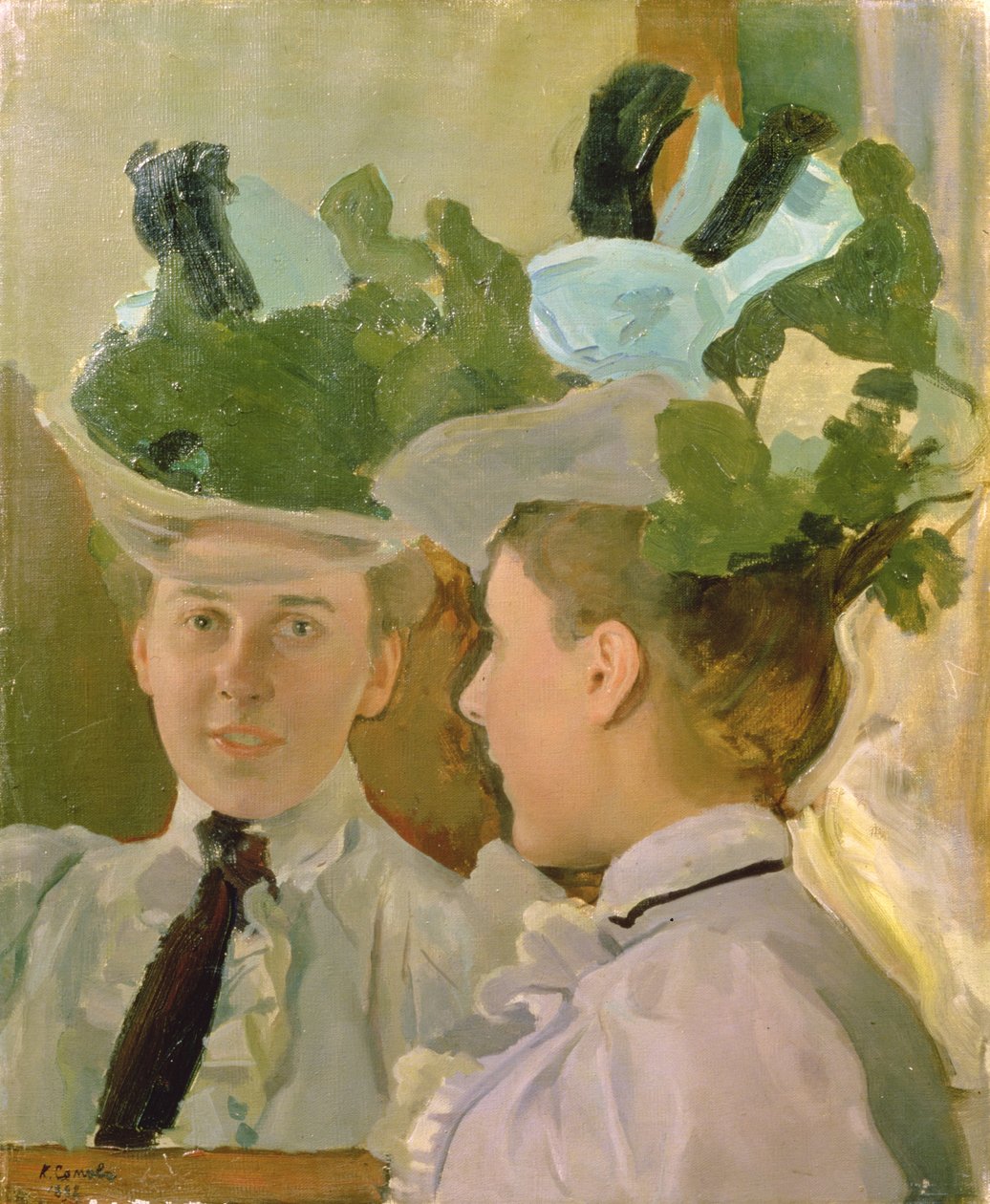 Hölgy a tükörben, 1898 alkotó: Konstantin Andreevic Somov