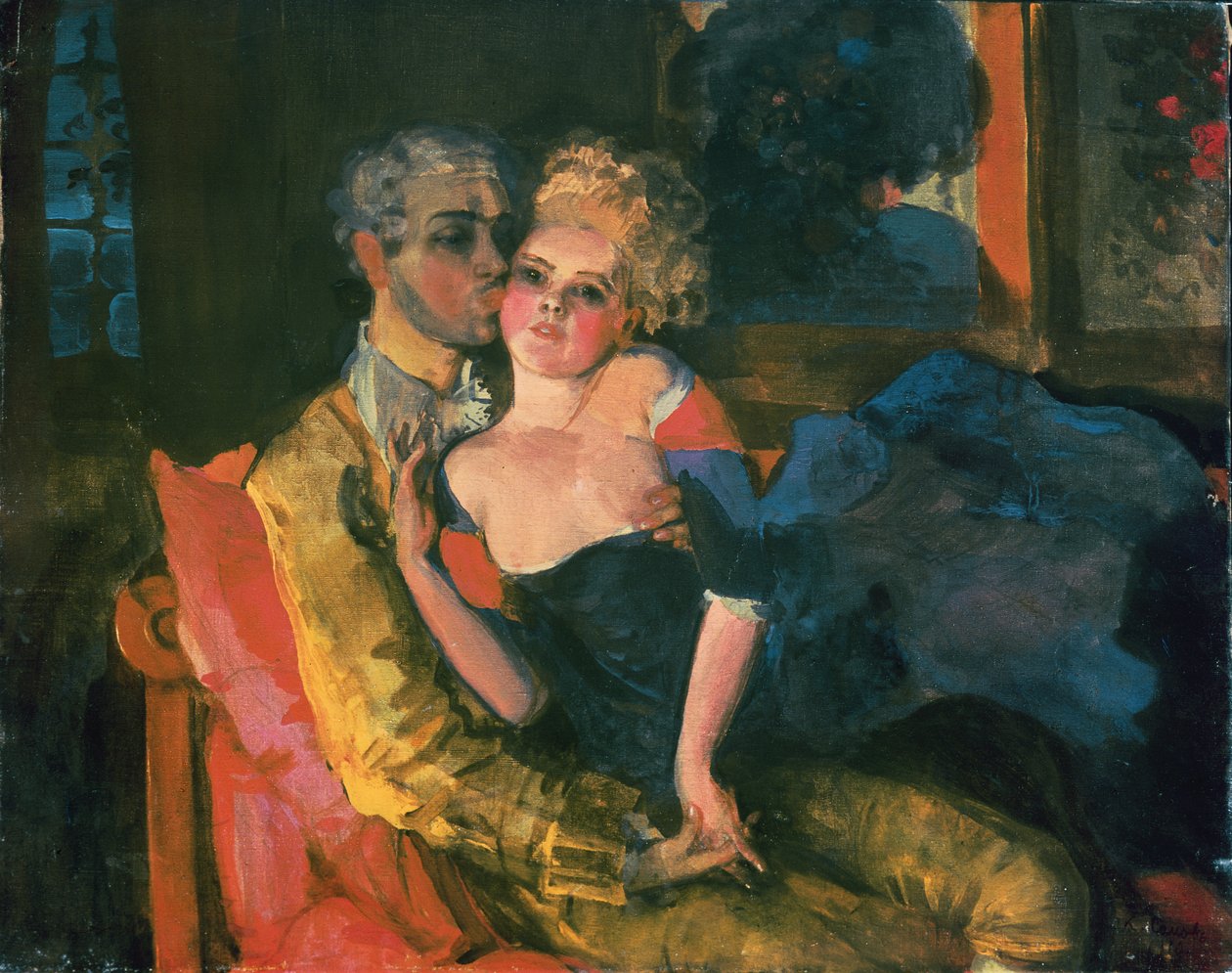 Szerelem, 1910 alkotó: Konstantin Andreevic Somov