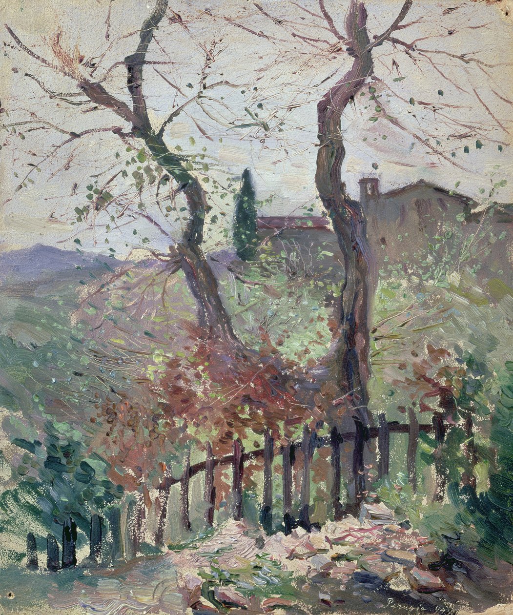 Perugia, Umbria, 1894 alkotó: Konstantin Andreevic Somov