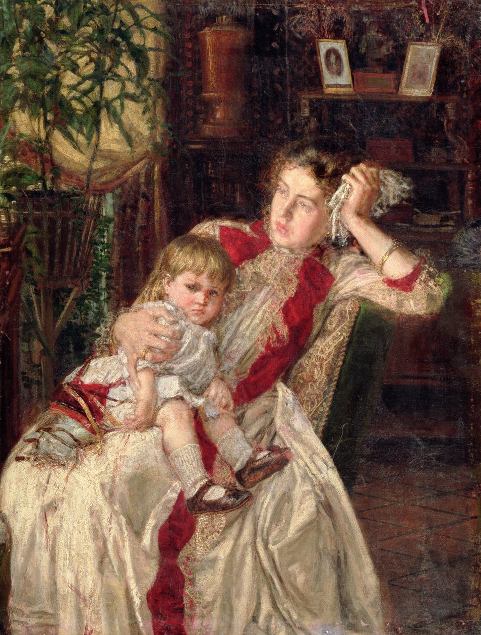 Családi veszekedés, 1890 alkotó: Konstantin Apollonovich Savitsky