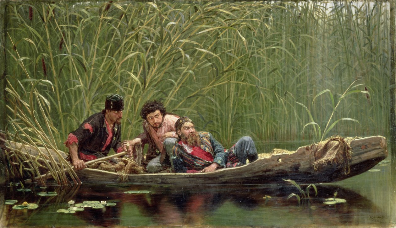 Gyanús emberek, 1882 alkotó: Konstantin Apollonovich Savitsky