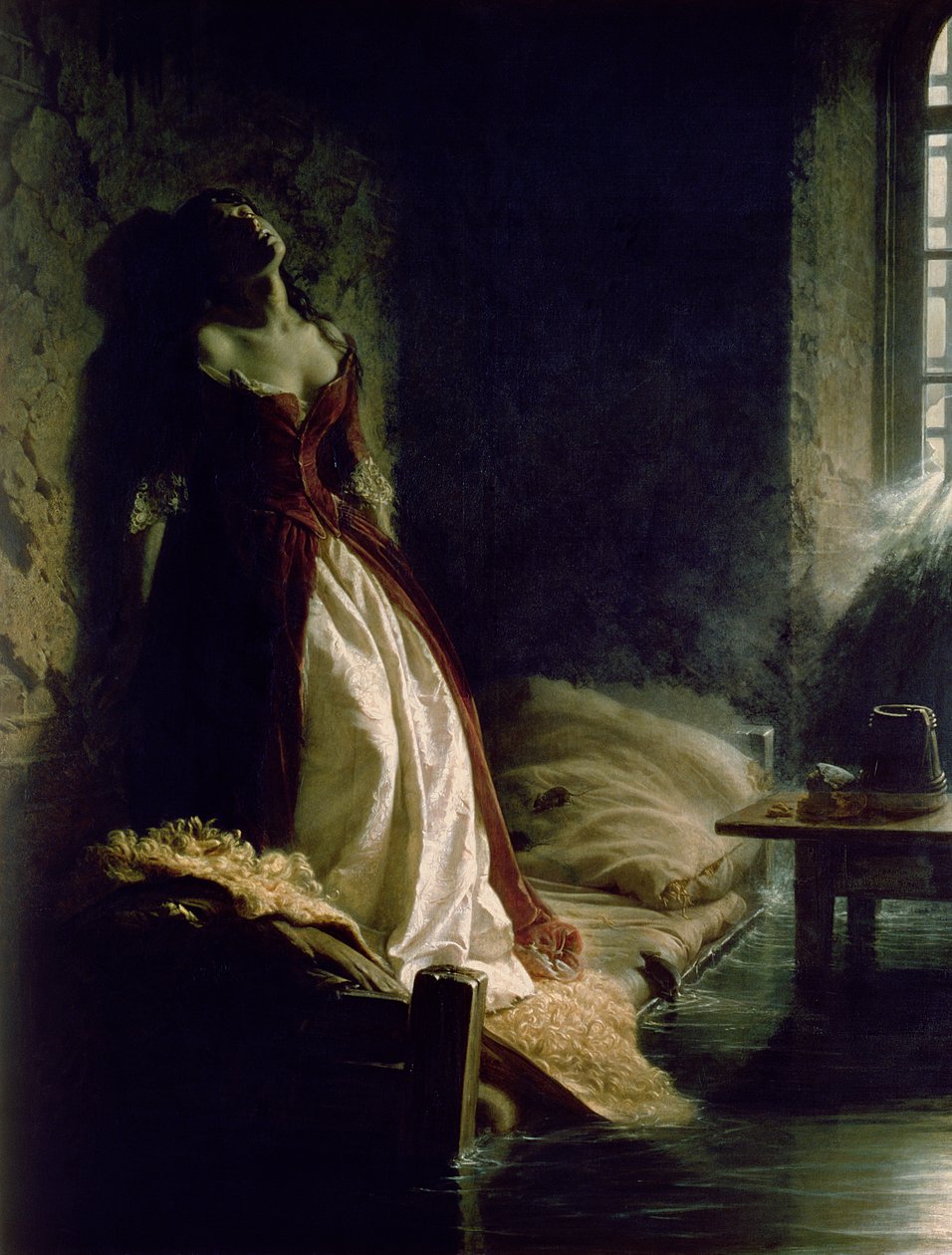 Tarakanova hercegnő, 1864 alkotó: Konstantin Dmitrievich Flavitsky