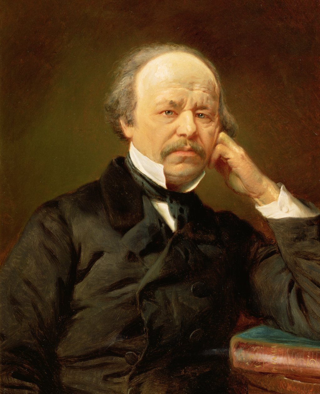 Alekszandr Szergejvics Dargomizsszkij (1813-69) zeneszerző portréja alkotó: Konstantin Egorovich Makovsky