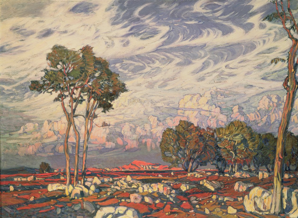 Utolsó sugarak, 1903 alkotó: Konstantin Fedorovich Bogaevsky