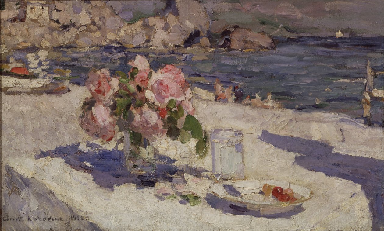 A tengerparton, 1910 alkotó: Konstantin Alekseevich Korovin