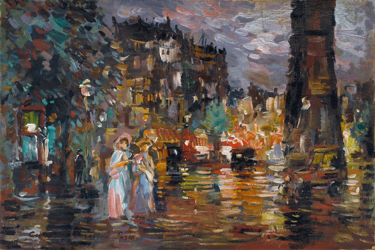 Párizs alkotó: Konstantin Alekseevich Korovin