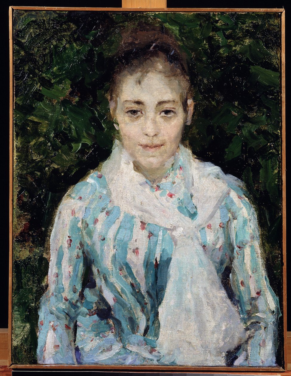 Maria Yakuntchikova Weber (1870-1902) művész portréja (M. Yakunchikova Weber művész portréja). Konsztantyin Alekszejevics Korovin (1861-1939) munkái, az övét festette alkotó: Konstantin Alekseevich Korovin