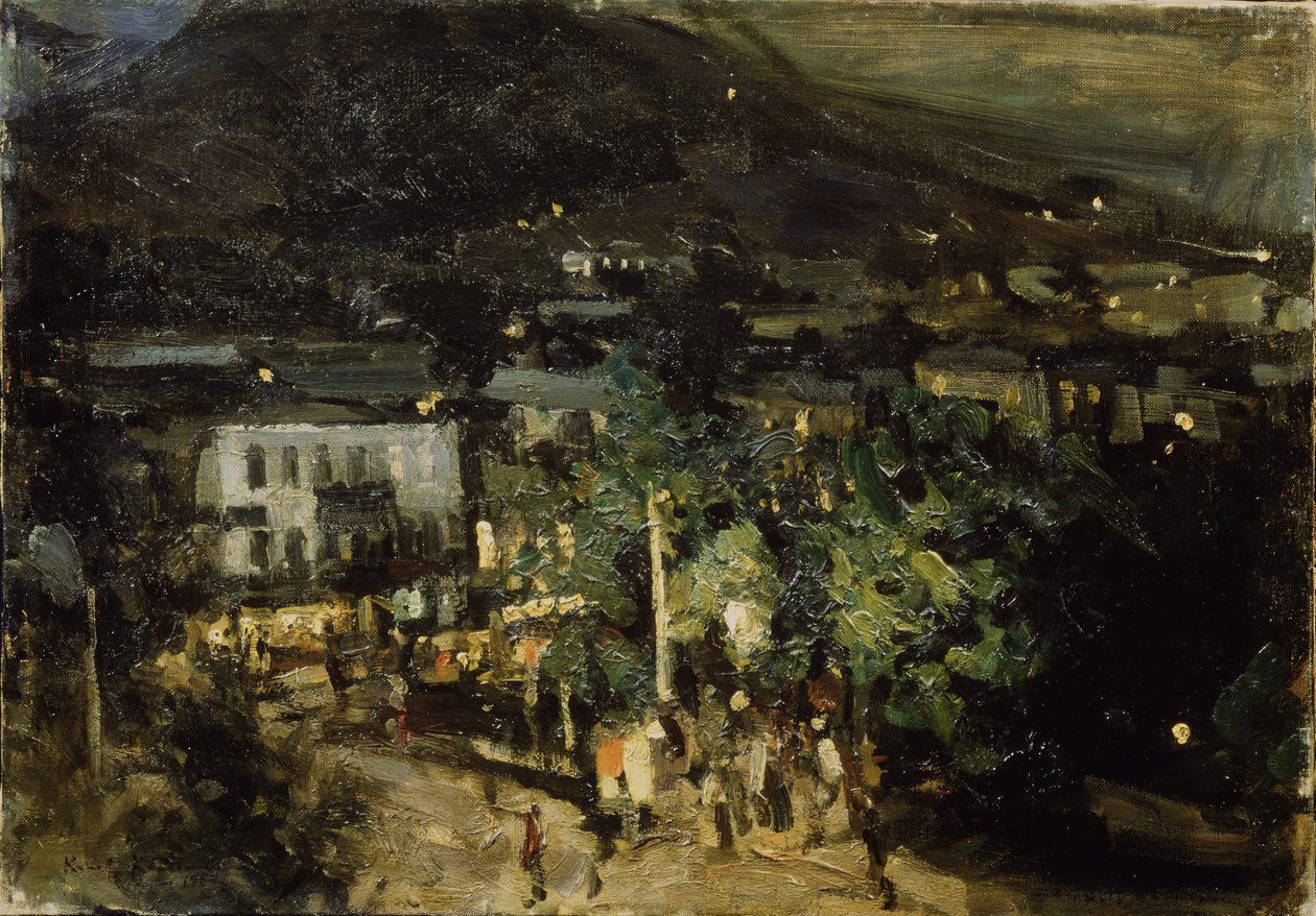 Déli éjszaka, 1904 alkotó: Konstantin Alekseevich Korovin