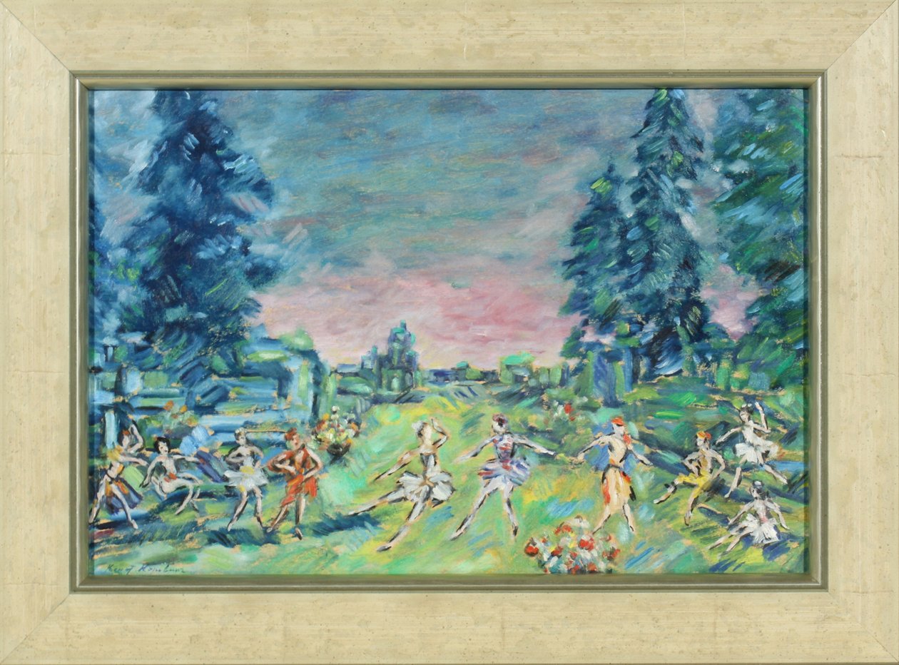 Színpadterv A. Adam Korzár című balettjéhez, 1914 alkotó: Konstantin Alekseevich Korovin