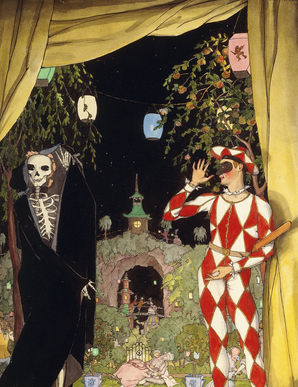 Harlekin és a halál alkotó: Konstantin Andreevic Somov