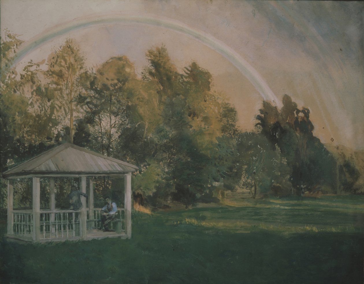 Táj a szivárvány alkotó: Konstantin Andreevic Somov