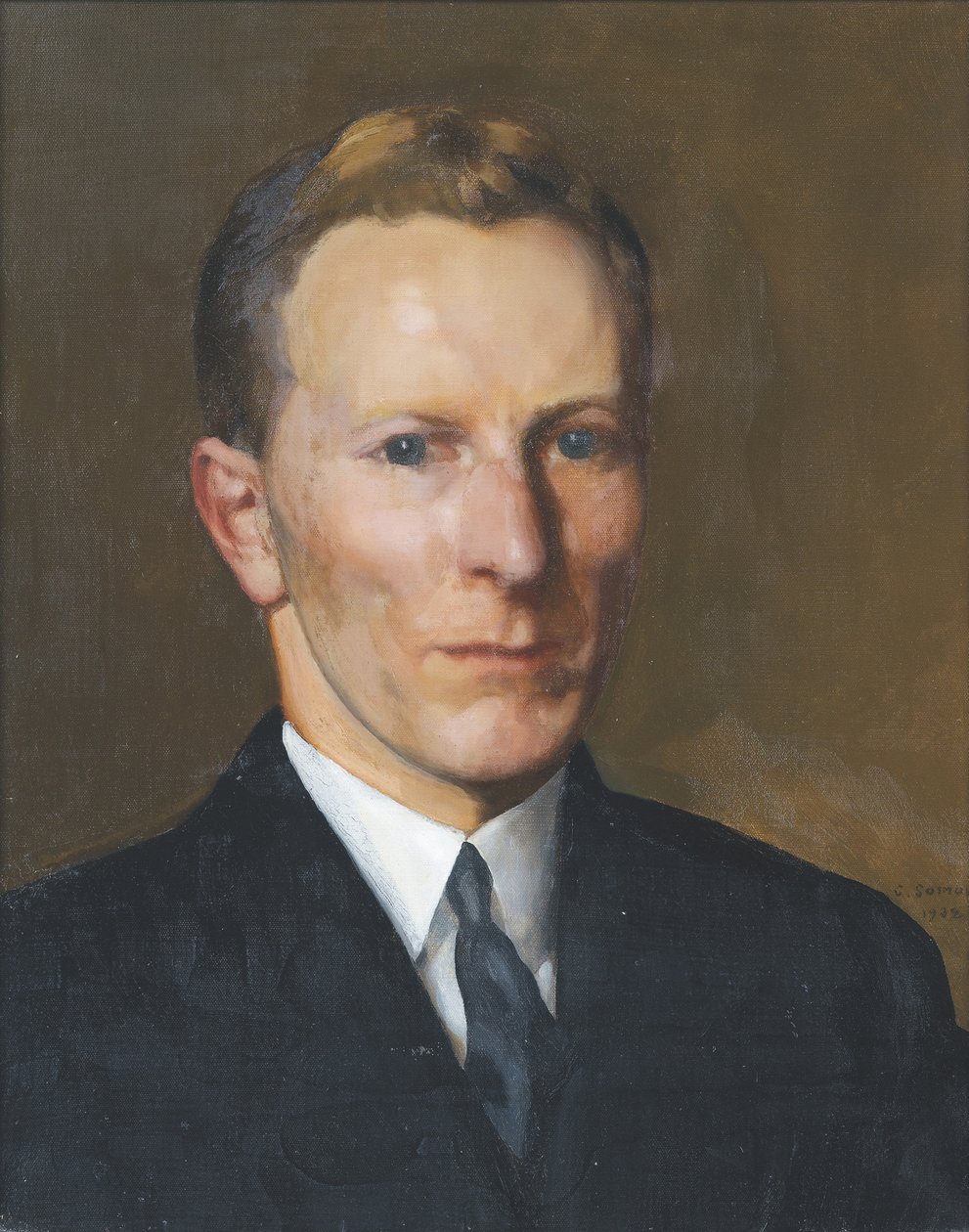 Borisz Emmanuilovics Nolde portréja alkotó: Konstantin Andreevic Somov