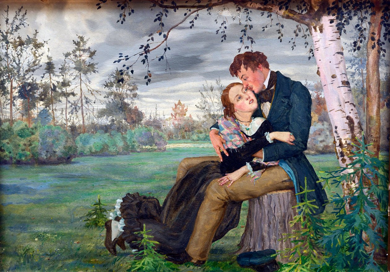 Somov szerelmesei, Konstantin Andrejevics (1869-1939) alkotó: Konstantin Andreevic Somov