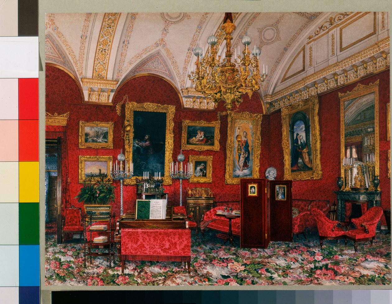 A Téli Palota belső terei (Palais d