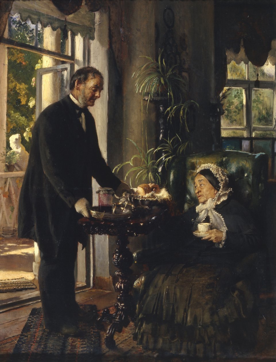 Egy uradalmi hölgy, 1886 alkotó: Konstantin Egorovich Makovsky