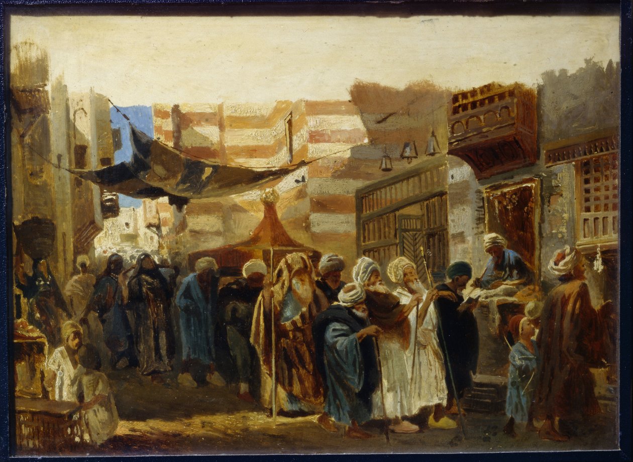 Temetési szertartás Kairóban alkotó: Konstantin Egorovich Makovsky