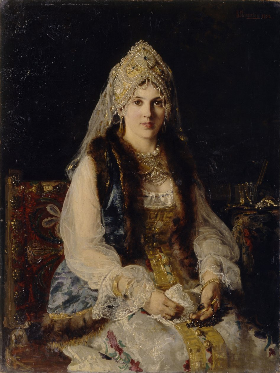 Bojár felesége, 1880 alkotó: Konstantin Egorovich Makovsky