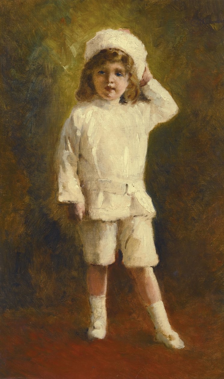 Alekszej Nyikolajevics Tsarevics trónutódjának portréja 1904-1918 alkotó: Konstantin Egorovich Makovsky