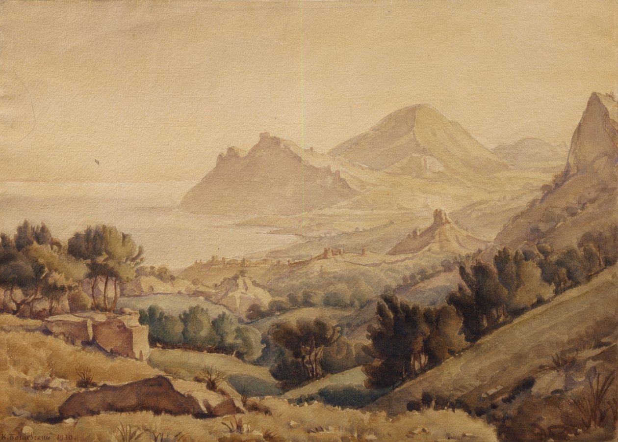 Ősi város alkotó: Konstantin Fyodorovich Bogayevsky