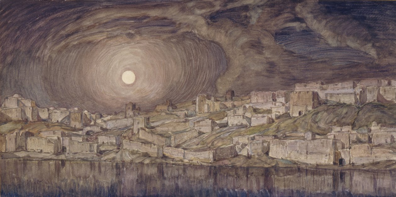 A Krím, 1908 alkotó: Konstantin Fyodorovich Bogayevsky