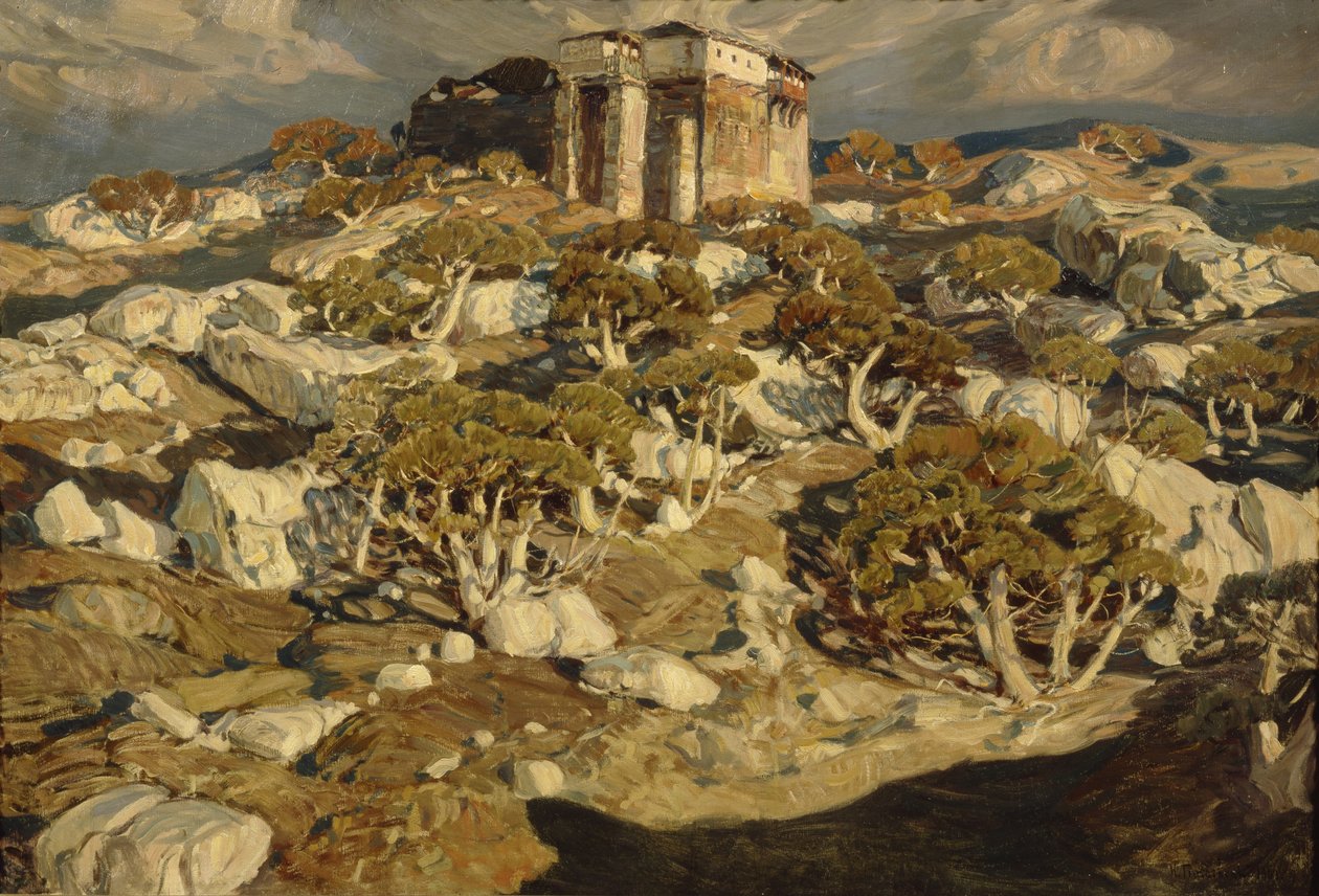 Az ókori Krím, 1903 alkotó: Konstantin Fyodorovich Bogayevsky