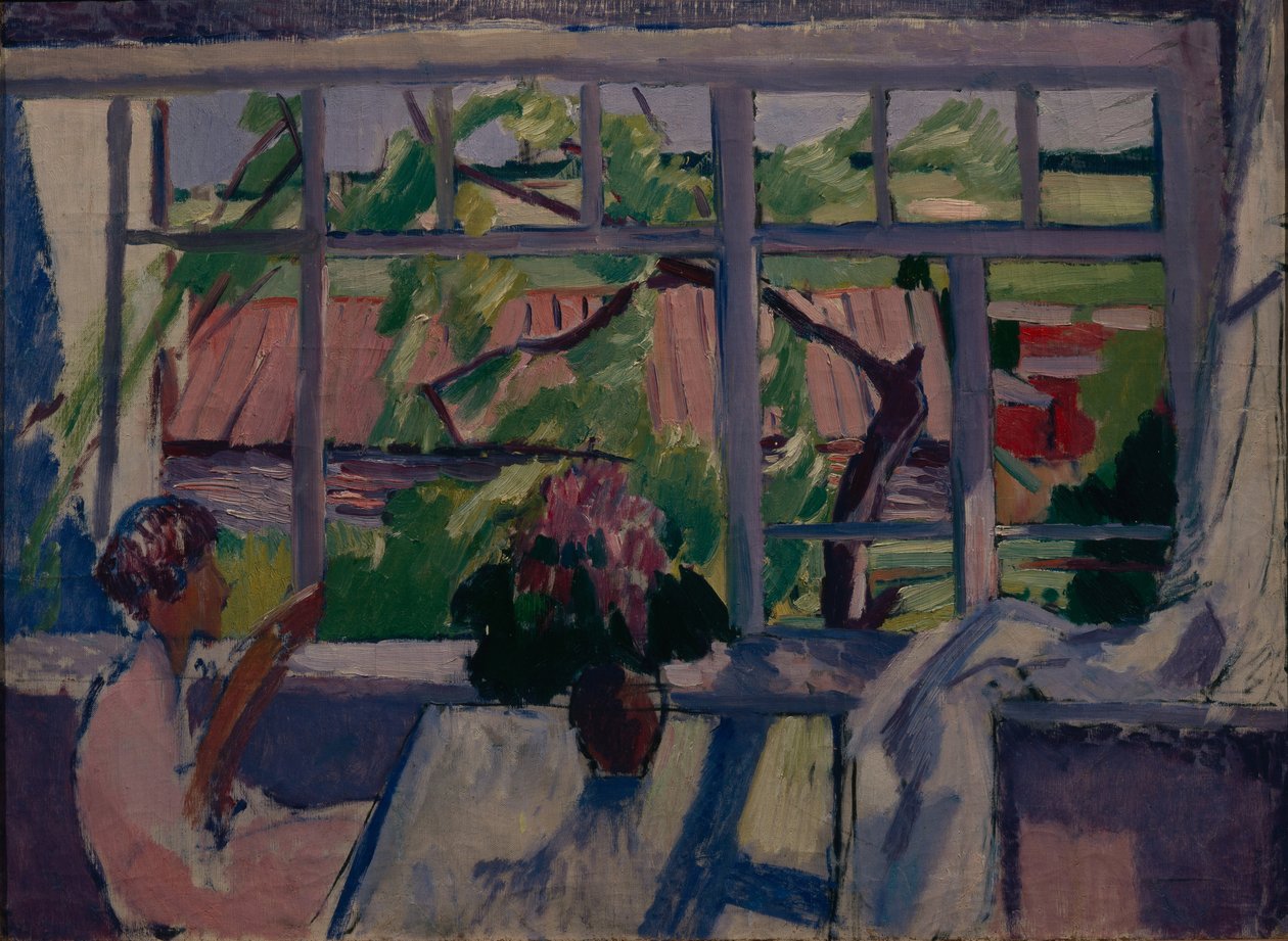 A teraszon, 1929 alkotó: Konstantin Nikolayevich Istomin