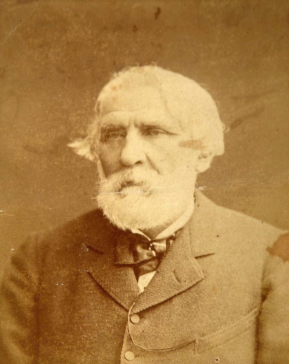 Ivan Szergejevics Turgenyev (Szerguejevics Tourgueniev) (1818-1883) szerző portréja. Albumin Fotó: Konstantin Schapiro (1839-1900) alkotó: Konstantin Schapiro