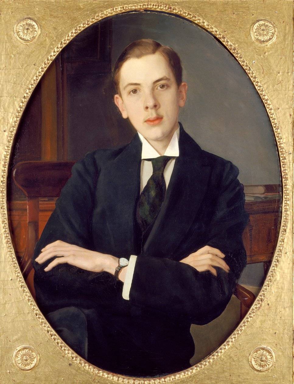 Jevgenyij Szergejevics Mihajlov, a művész unokaöccse, 1916 alkotó: Konstantin Somov