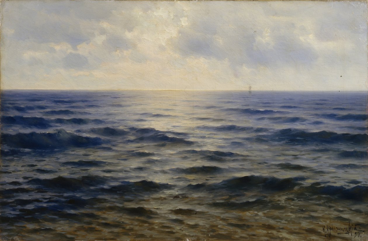A tenger, 1894 alkotó: Konstantin Yakovlevich Kryzhitsky