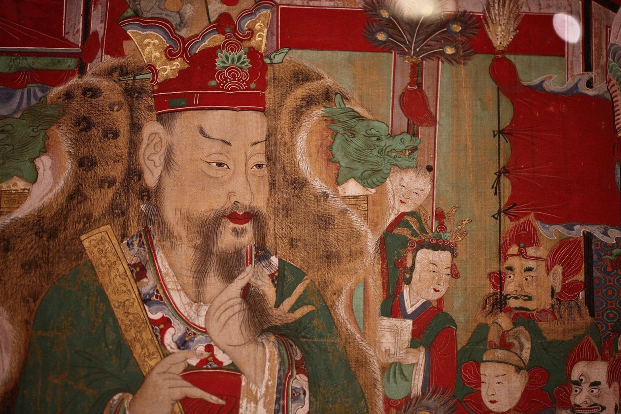 Ogwan, a pokol negyedik királya (részlet), 1798 alkotó: Korean School