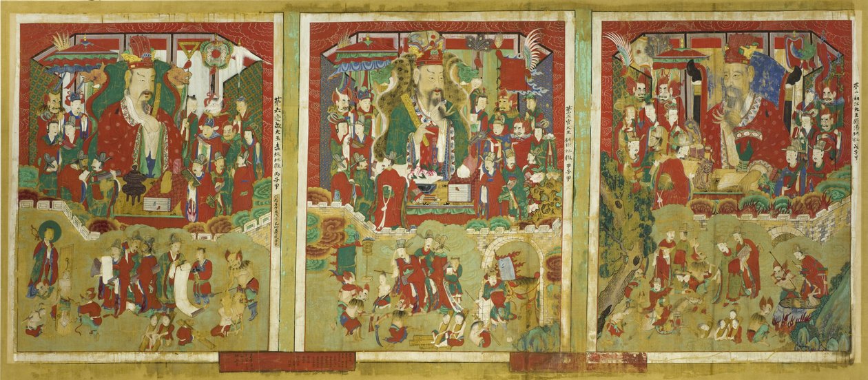 Három a pokol tíz királya közül alkotó: Korean School