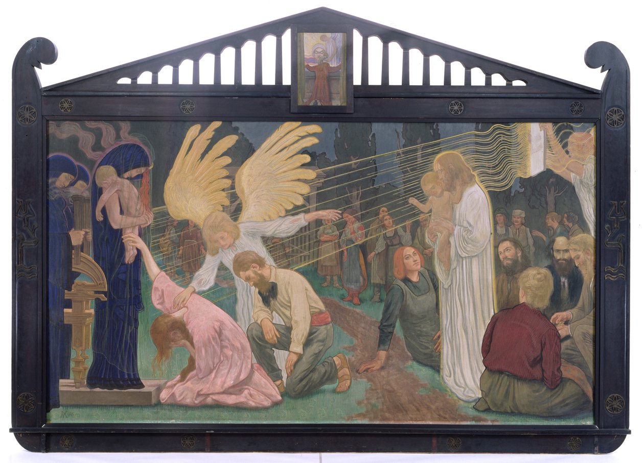 Ego Sum Via Veritas Et Vita (Én vagyok az út, az igazság és az élet) alkotó: Kriesh Aladar Korosfoi