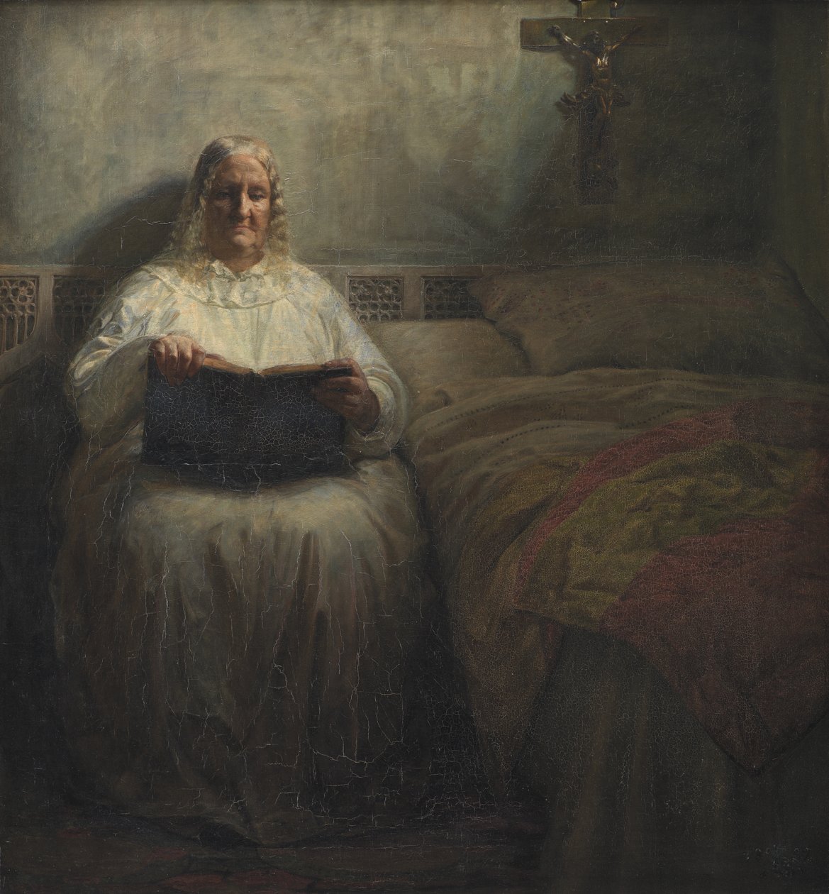 Leonora Christina a mariboi kolostorban alkotó: Kristian Zahrtmann