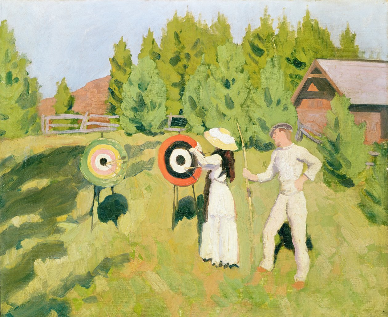 Íjászok, 1911 alkotó: Károly Ferenczy