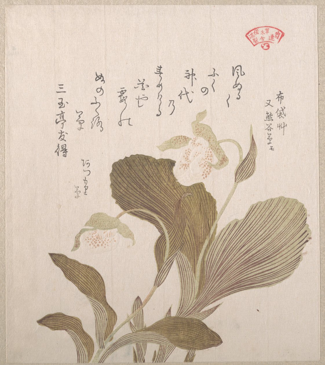 Hotei virágai alkotó: Kubo Shunman
