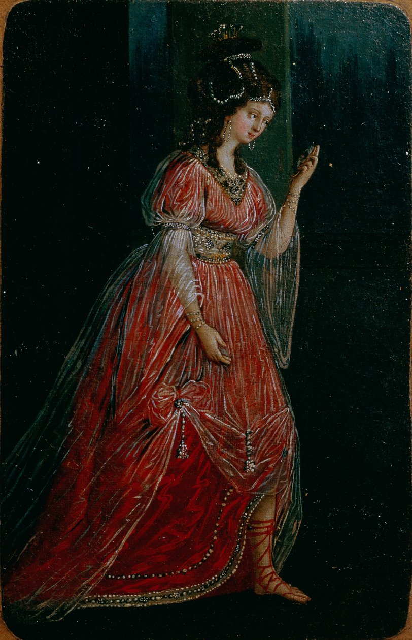 Jelmezterve a Seremetev jobbágyszínházhoz, 1785 alkotó: Kuerzinger