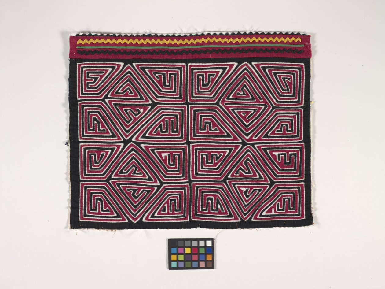 Shirt Panel (Mola) (fotó) alkotó: Kuna Indian Culture