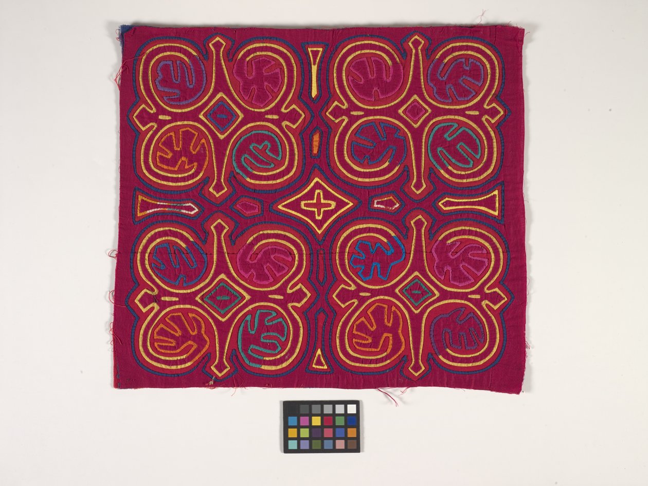 Shirt Panel (Mola) (fotó) alkotó: Kuna Indian Culture