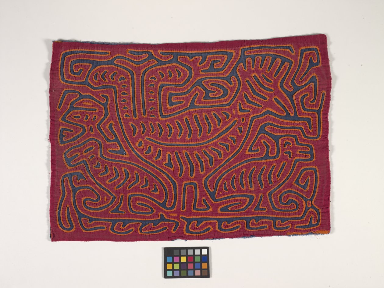 Shirt Panel (Mola) (fotó) alkotó: Kuna Indian Culture