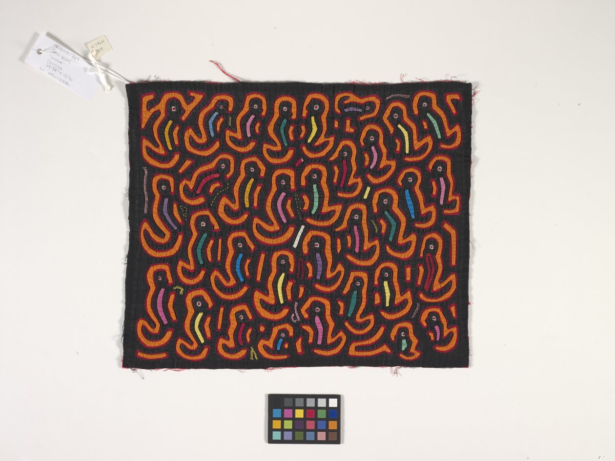 Shirt Panel (Mola) (fotó) alkotó: Kuna Indian Culture