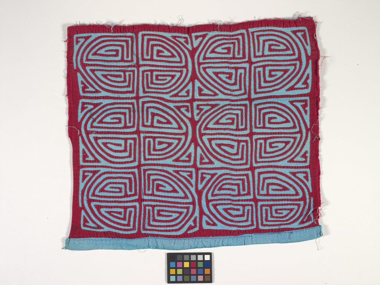 Shirt Panel (Mola) (fotó) alkotó: Kuna Indian Culture