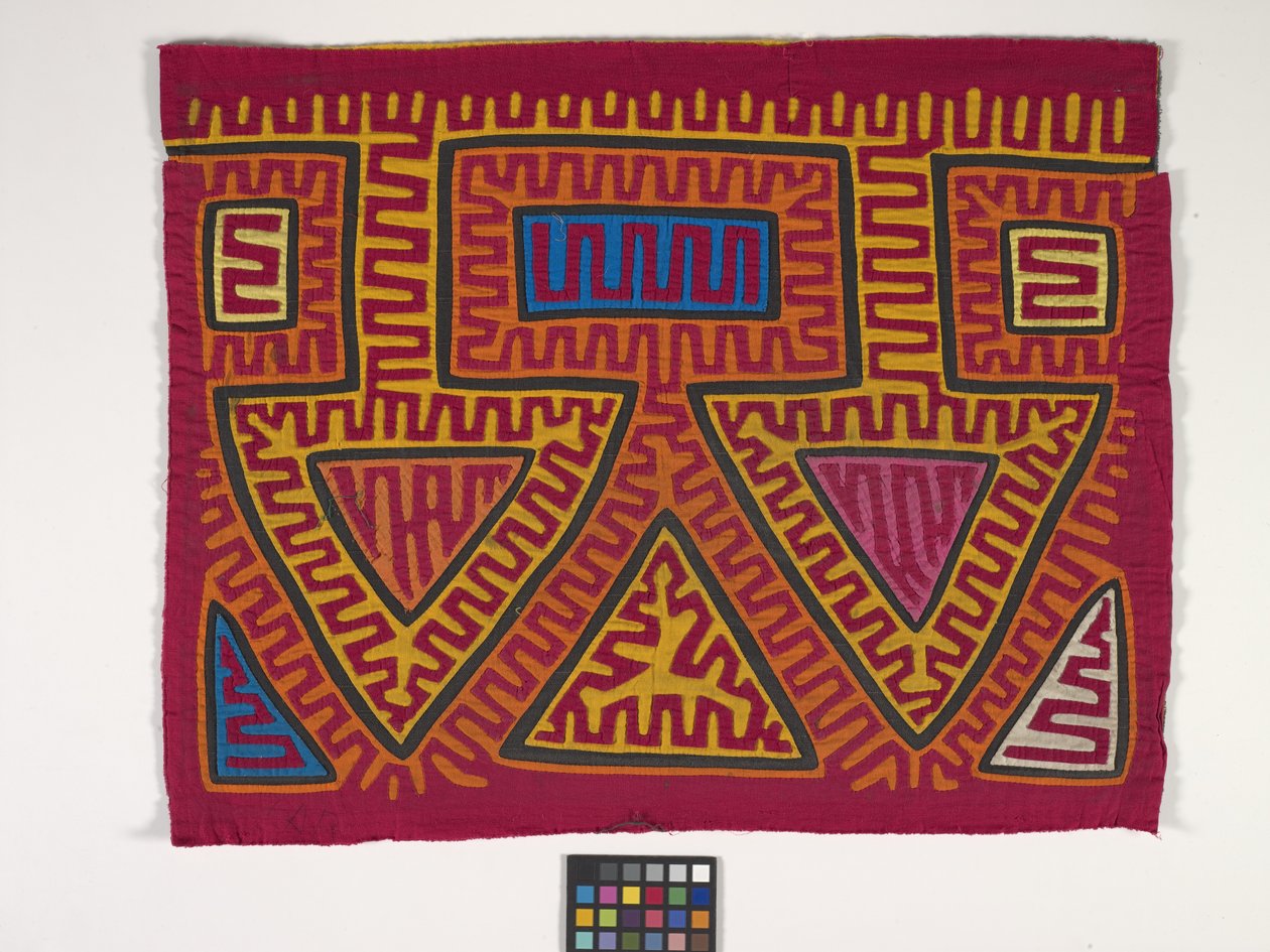Shirt Panel (Mola) (fotó) alkotó: Kuna Indian Culture