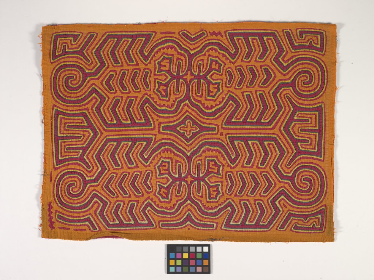 Shirt Panel (Mola) (fotó) alkotó: Kuna Indian Culture