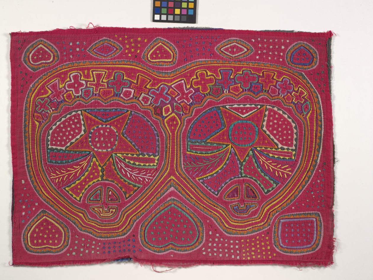Shirt Panel (Mola) (fotó) alkotó: Kuna Indian Culture