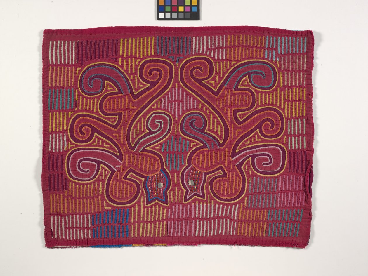 Shirt Panel (Mola) (fotó) alkotó: Kuna Indian Culture