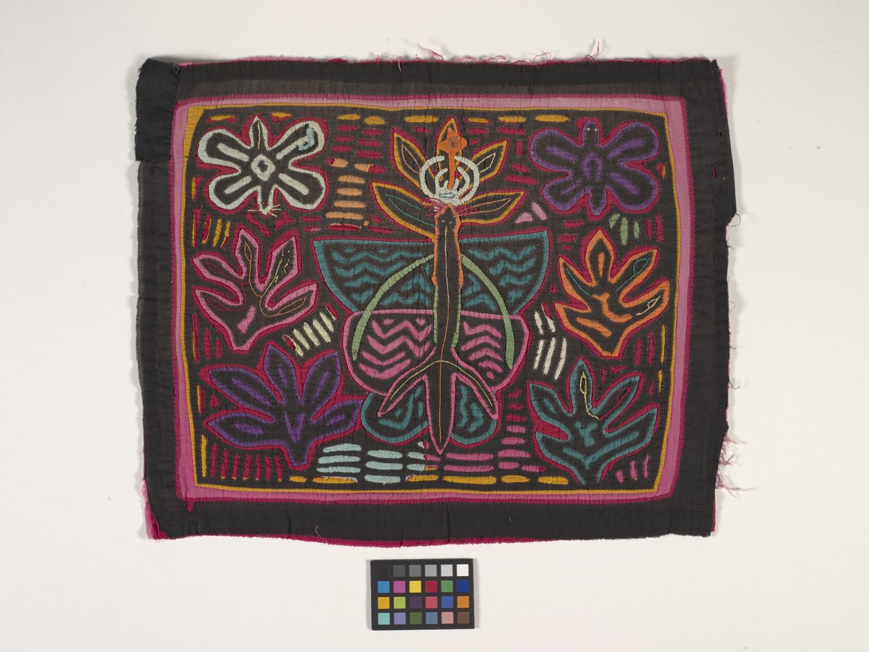 Shirt Panel (Mola) (fotó) alkotó: Kuna Indian Culture