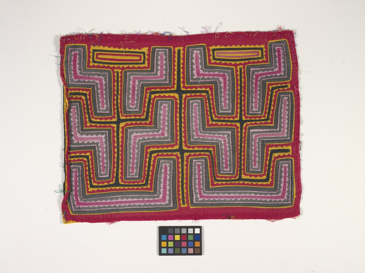 Shirt Panel (Mola) (fotó) alkotó: Kuna Indian Culture