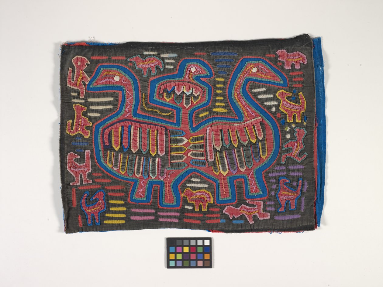 Shirt Panel (Mola) (fotó) alkotó: Kuna Indian Culture