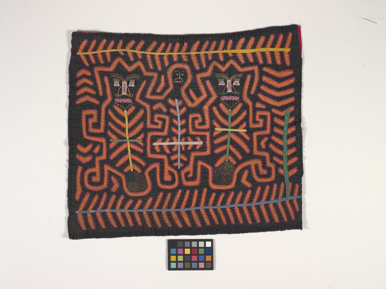 Shirt Panel (Mola) (fotó) alkotó: Kuna Indian Culture