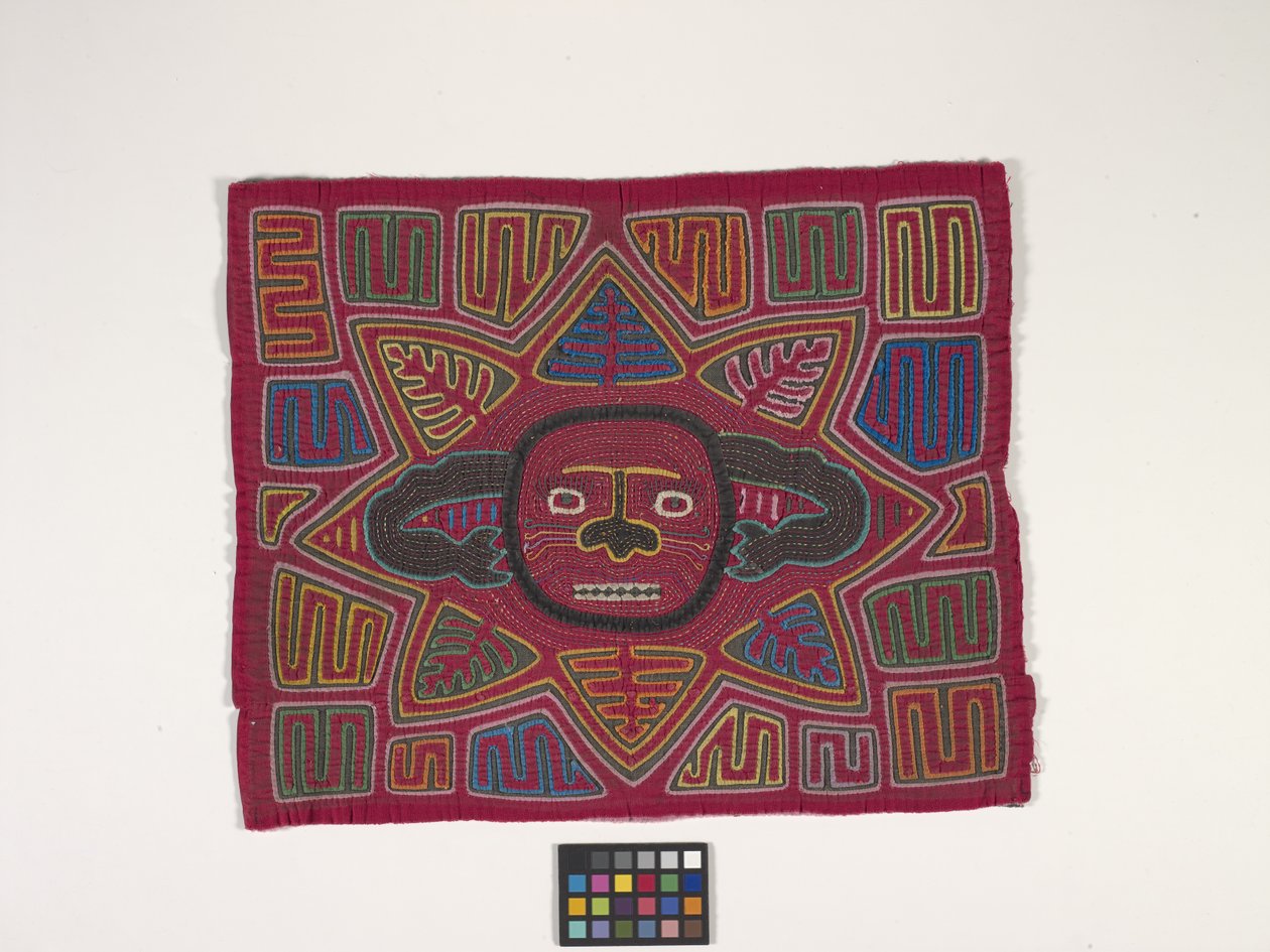 Shirt Panel (Mola) (fotó) alkotó: Kuna Indian Culture